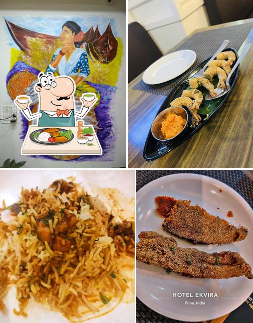 Food at Hotel Ekvira
