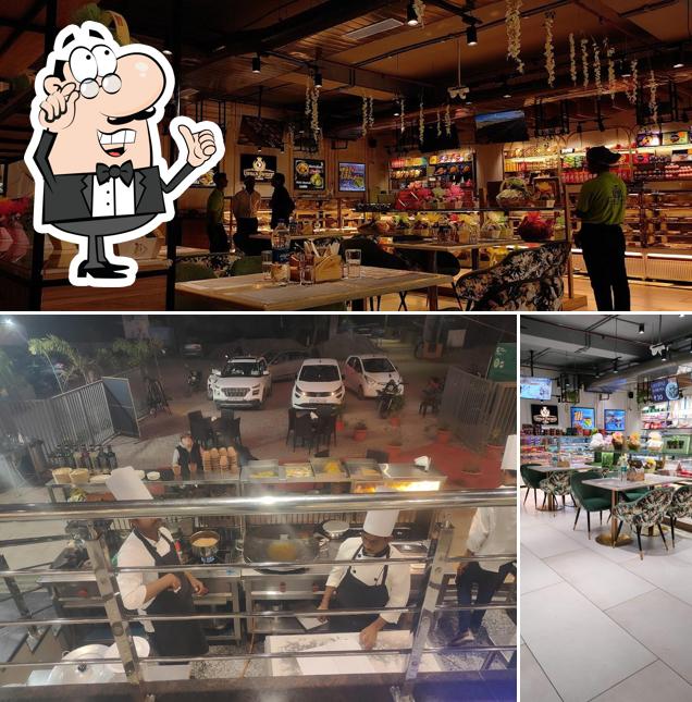Take a seat at one of the tables at JB URBAN SWEETS & BAKERS