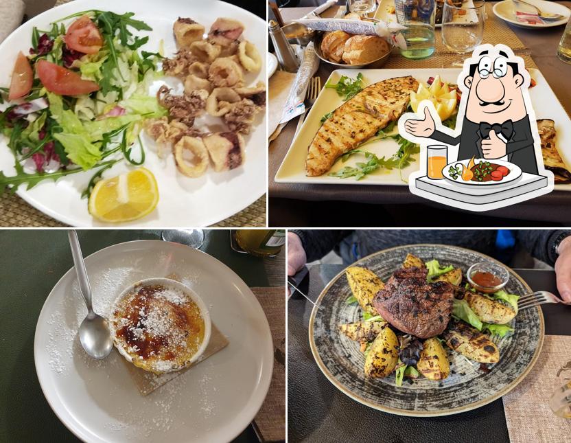 Creme brulee al La Grotta