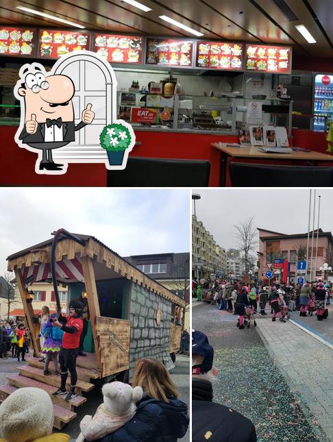 Pizzeria Döner Kebab Akgül si caratterizza per la esterno e cibo