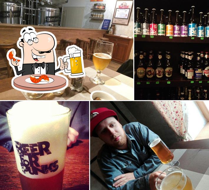 Commandez une bière avec votre dîner