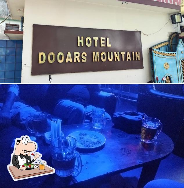 Food at Dooars Mountain Bar