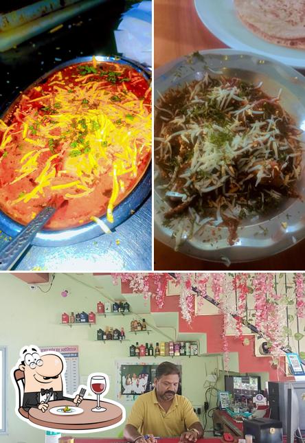 The restaurant's food and beverage