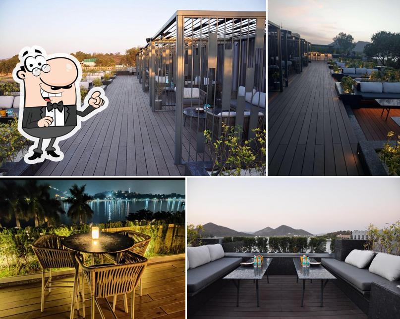 Bougainvillea Terrace by the lake