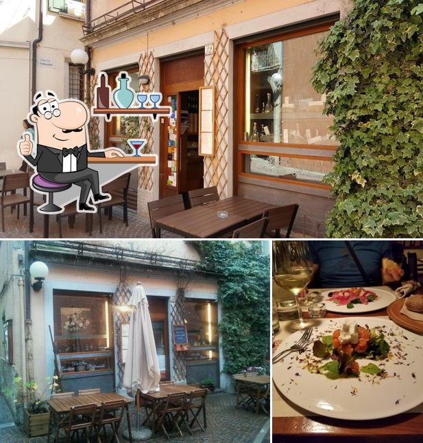 Gli interni di De Feo Enoteca Ristorante