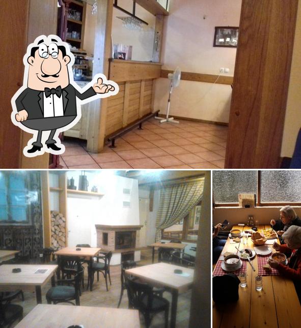 Gli interni di Gostionica Gorička Klet
