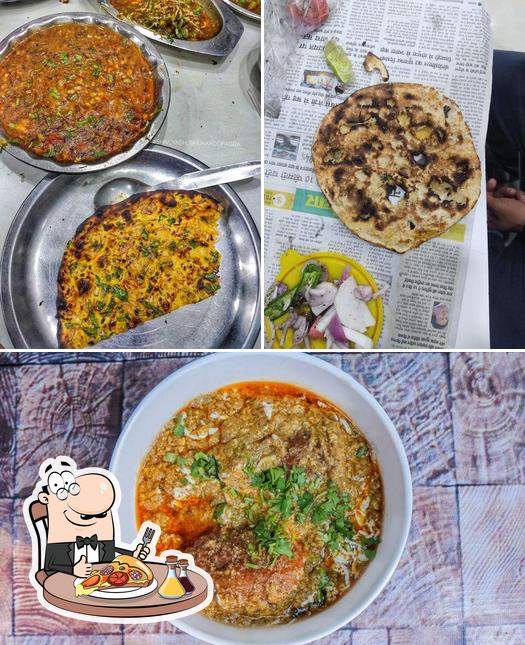 Pick pizza at Papa Ji Da Dhaba