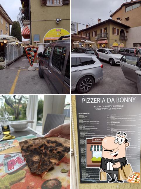 Gli esterni di Pizza da Bonny