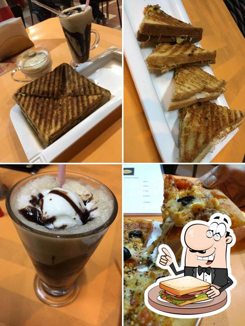 Grilled cheese sandwich at The Sidewalk Cafe