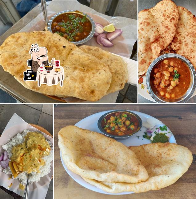 Food at Curry Culture - Chole Bhature