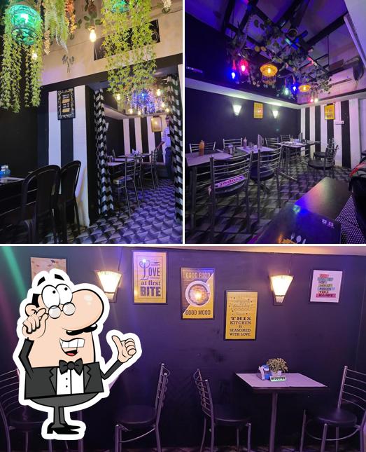 The interior of The Azamgarh Kalika Restaurant