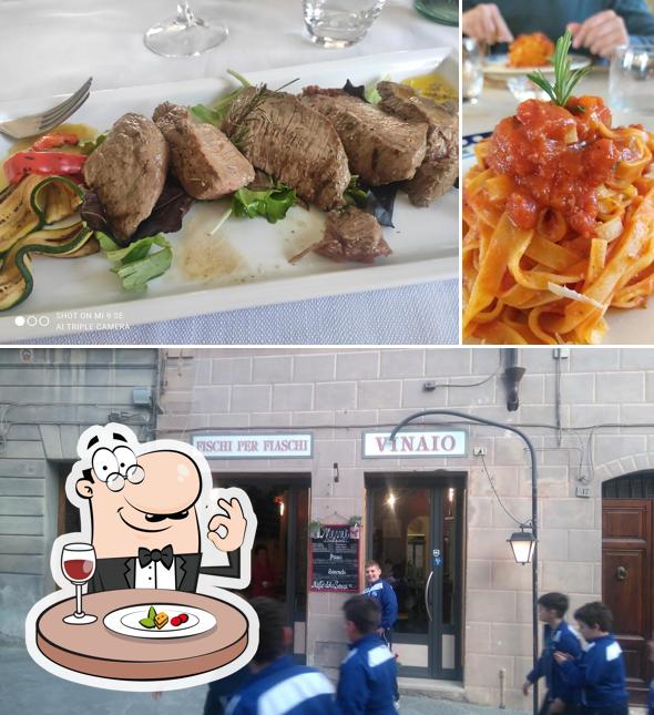Cibo al Ristorante "La Sosta"