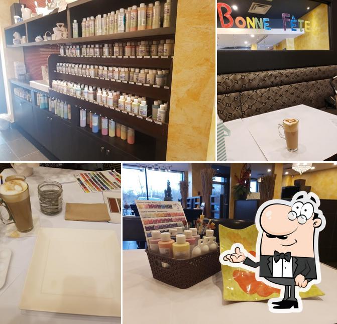 Café déco céramique et crèmerie
