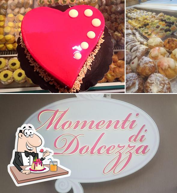 Bar Pasticceria Momenti di Dolcezza propone un'ampia selezione di dessert
