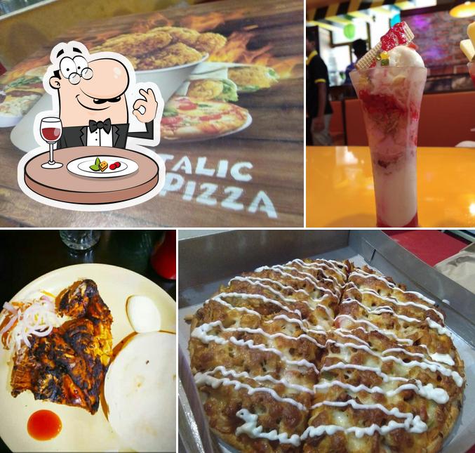 Food at DFC family Restaurant