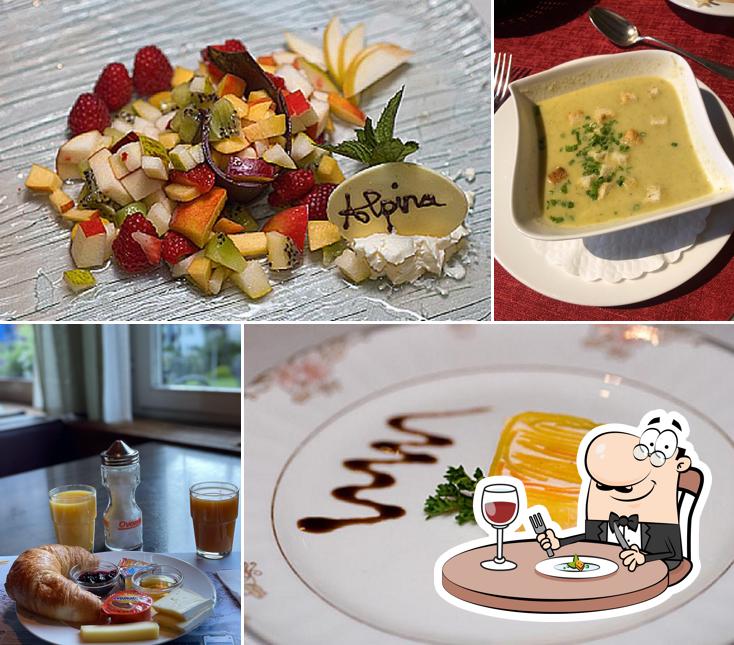 Cibo al Hotel und Restaurant Alpina