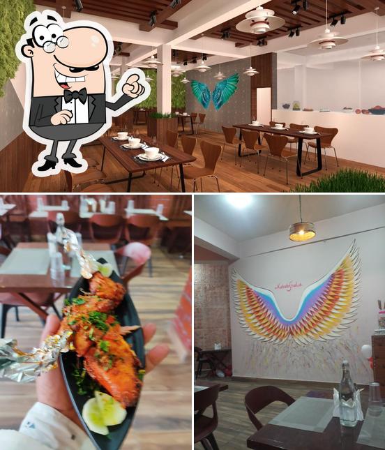 The interior of Kababshala Kababs n Curries Restaurant