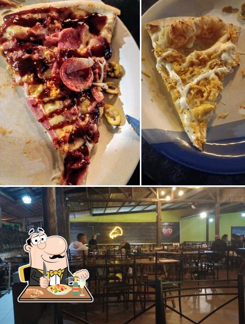 A Papa Pizza se destaca pelo comida e interior