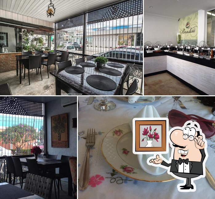 O interior do Paradiso