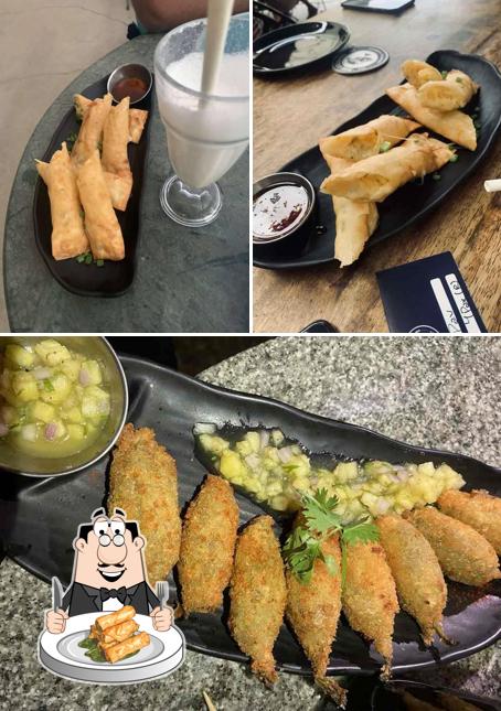 Spring rolls at Byg Brewski Brewing Company