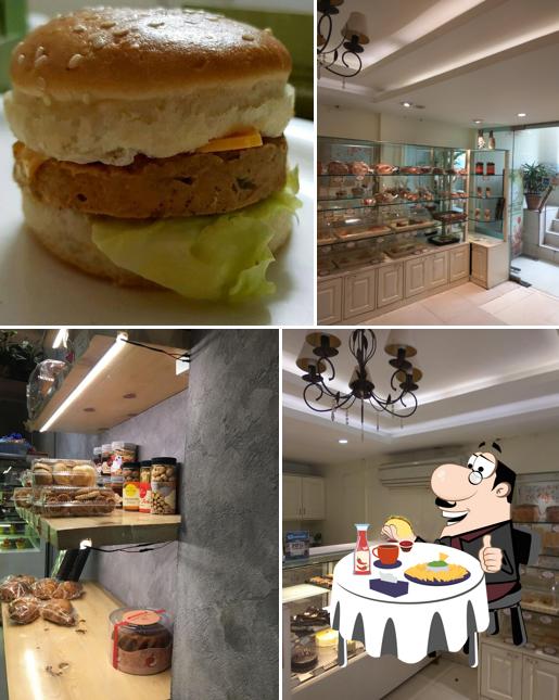 Order a burger at Angels in my Kitchen