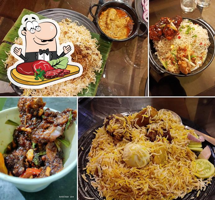 Pick meat dishes at Biryanir Gollpo- Best Biryani Restaurant in Chandannagar Hooghly