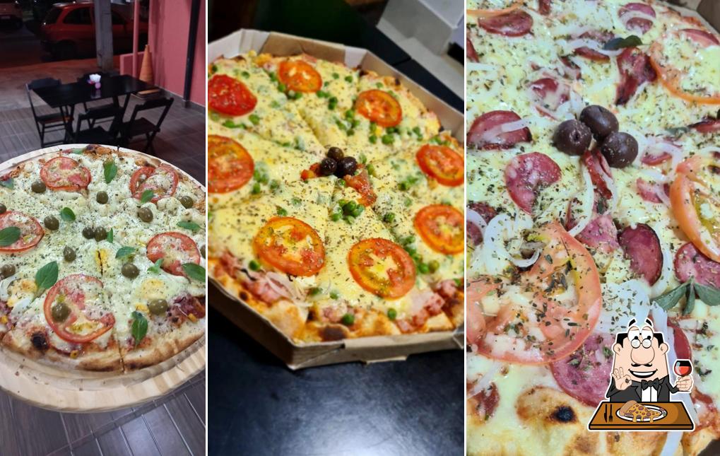 Consiga pizza no Flora pizzaria artesanal
