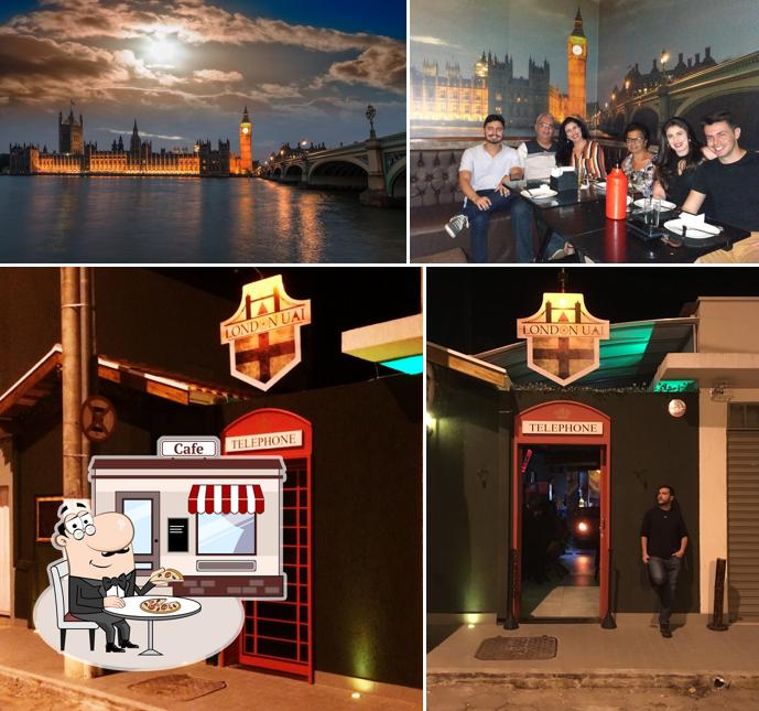 O exterior do London Uai Pub - Best Grill, Burger & Beer