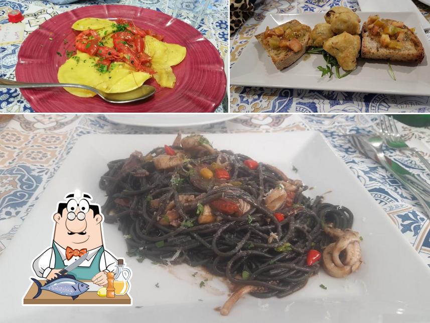 Salmone grigliato al Pesce Amore E Fantasia