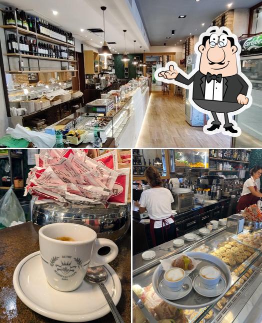 Gli interni di Pontisso bar pasticceria