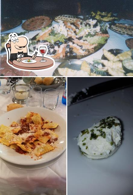 Cibo al Ristorante Albergo del Moro