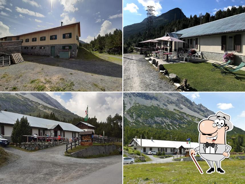 Guarda la parte esterna di Rifugio Ristoro Monte Scale Valdidentro