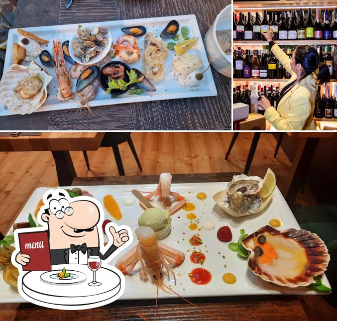 La cibo e bevanda del ristorante