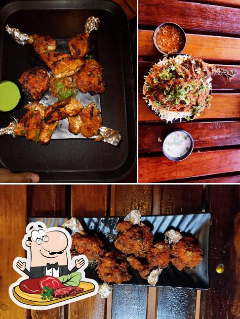 Try out meat meals at Triparva Restaurant