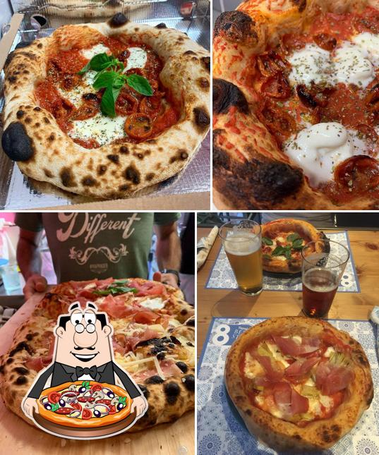 Scegli tra le molte varianti di pizza