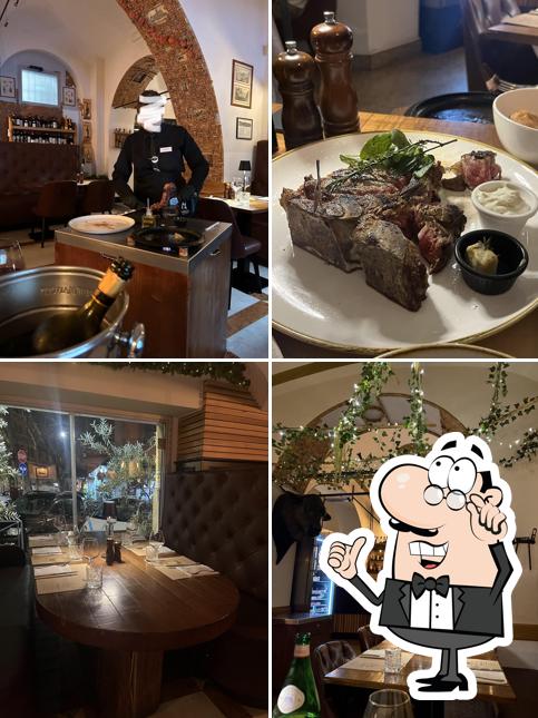 Dai un'occhiata agli interni di Ornelli Black Angus Steakhouse