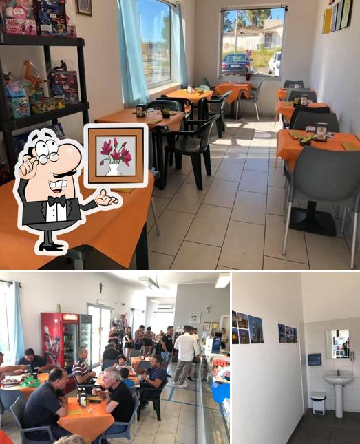 Gli interni di Bar Ristoro