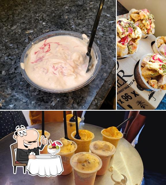 Baba Falooda & Chat Corner offers a selection of desserts
