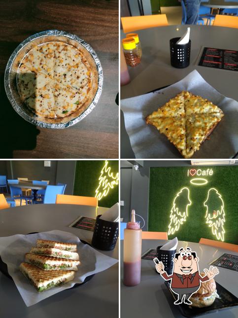 Food at I Love Café