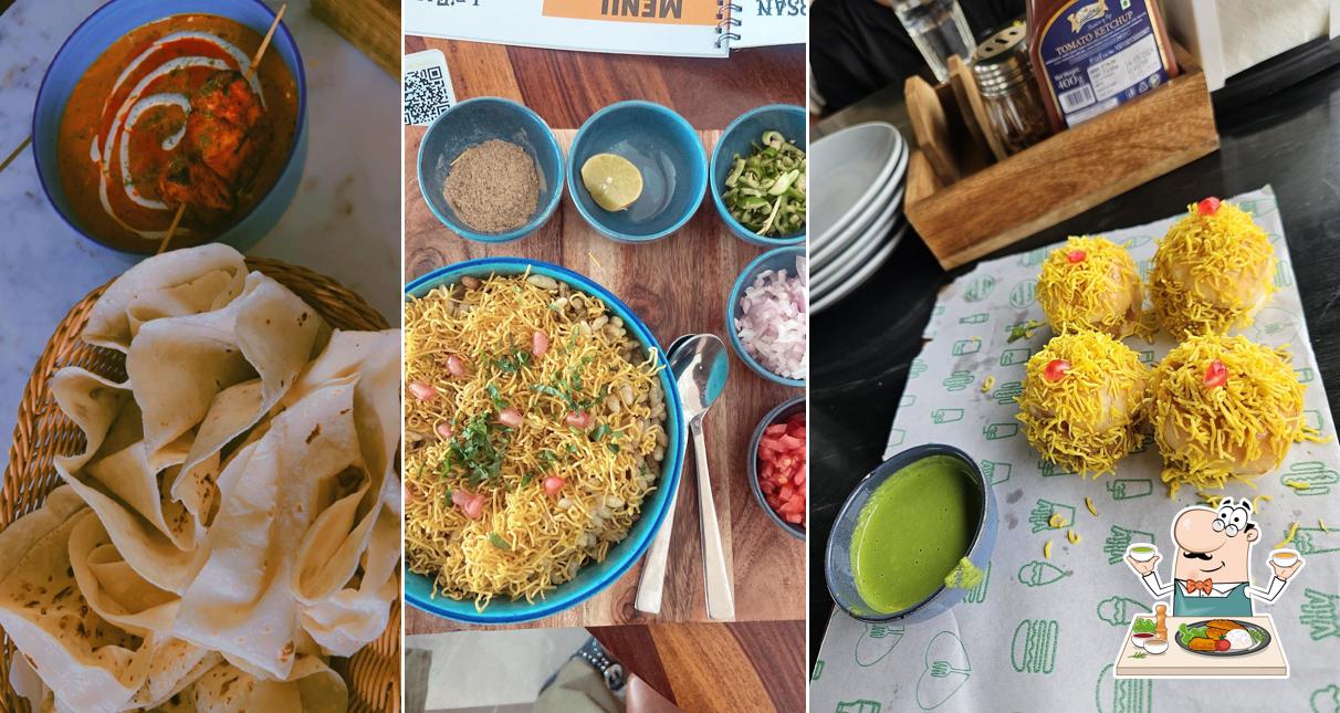 Food at Le Farsan Restaurant - Thali, Cafe, Rooftop & Banquets