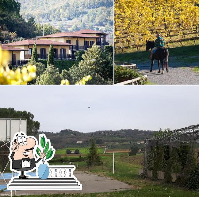 Gli esterni di Colleverde Country Residence