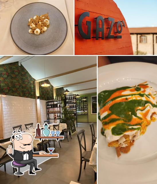 Gli interni di Gazò - Ristorante