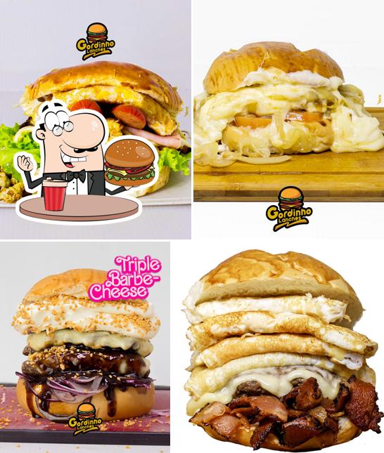 Peça um hambúrguer no Gordinho Lanches Frutal