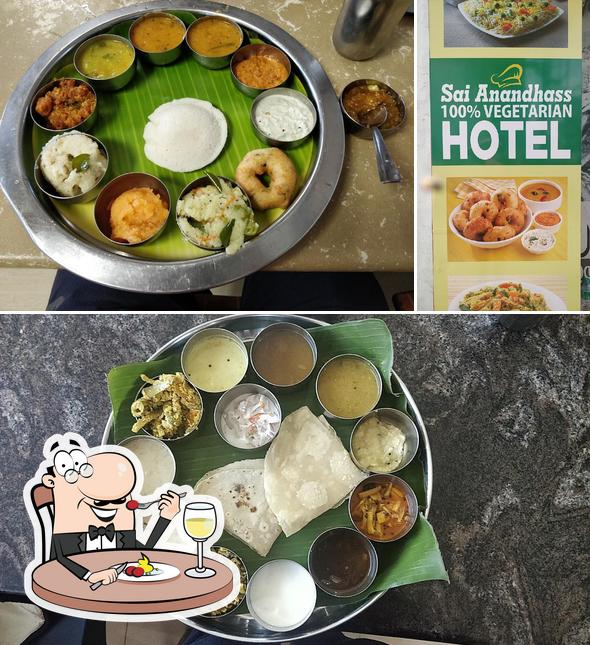 Food at Hotel Sai Anandhass