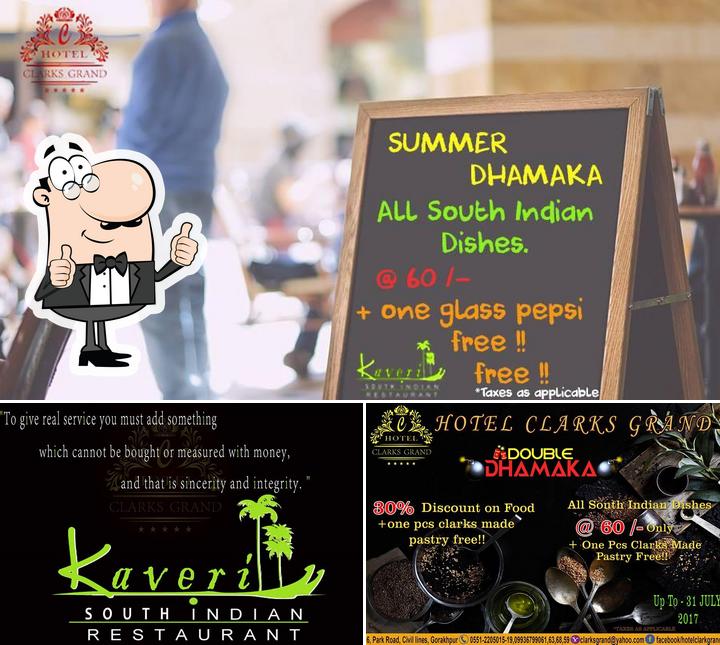Here's a pic of Kaveri South Indian Restaurant