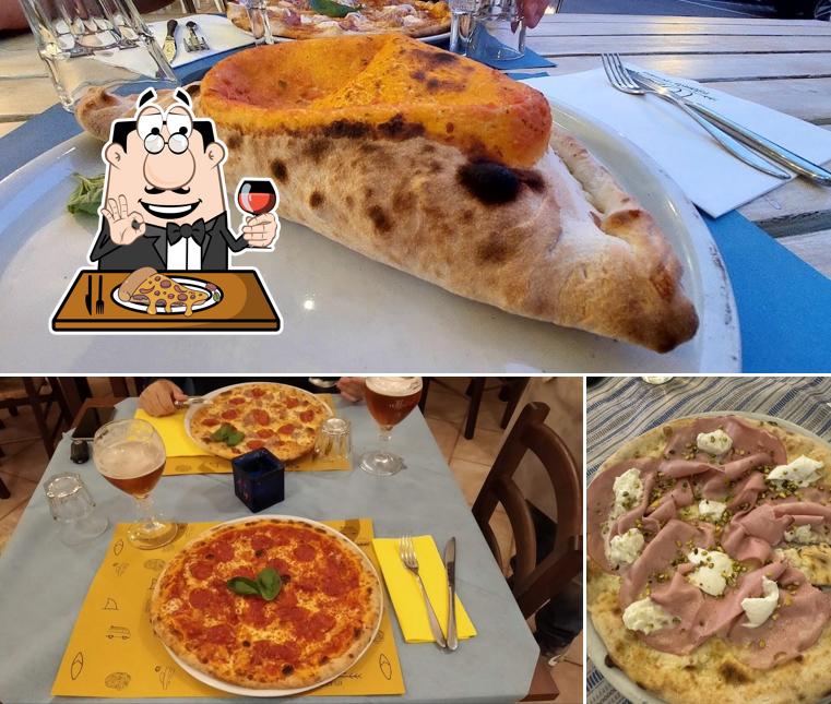 Ordina tra le molte varianti di pizza