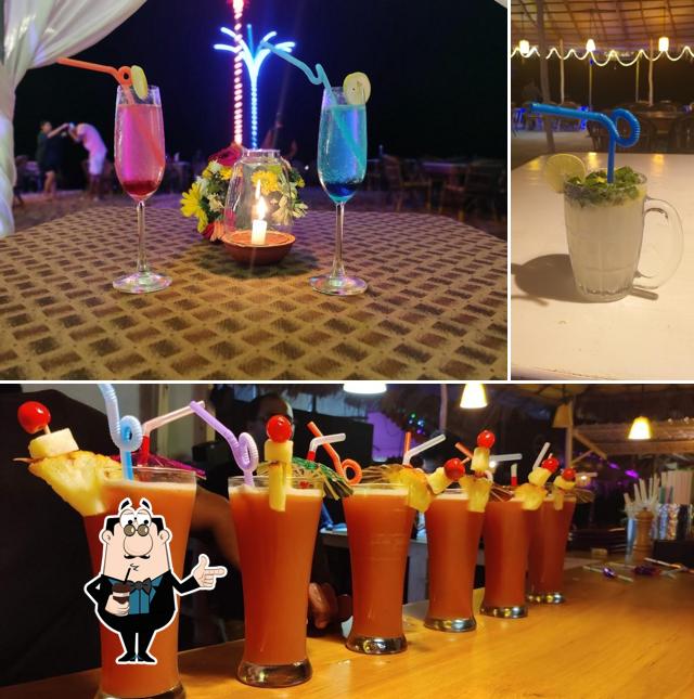 Enjoy a drink at Nanu's Shack