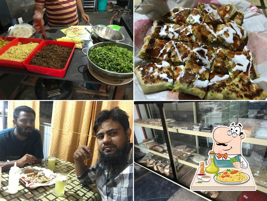 Take a look at the photo showing food and interior at Rotti bakes cherur