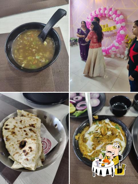 The picture of food and interior at Swastik kavita restaurent