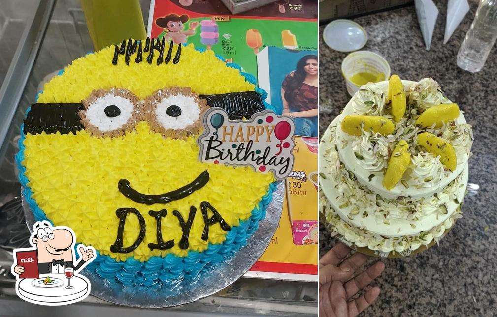 Food at The Kavya Cake Shop